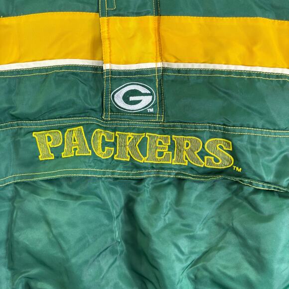 Vintage Starter Green Bay Packers Classic NFL Team Collection Hooded XXL Jacket - Picture 2 of 12